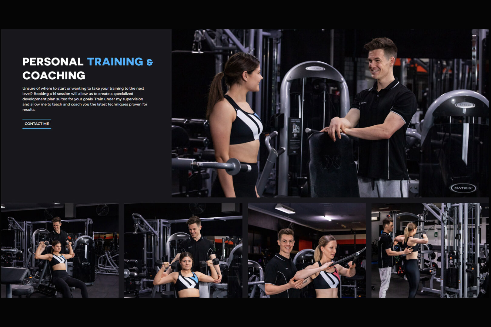 fitness, riverland, gym, healthy, promotional, customised, website, personal trainer, commercial, online