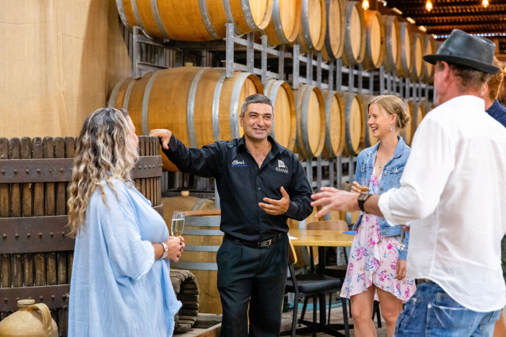 on-location, Renmark, Mallee Estate Wines, promotional, tour