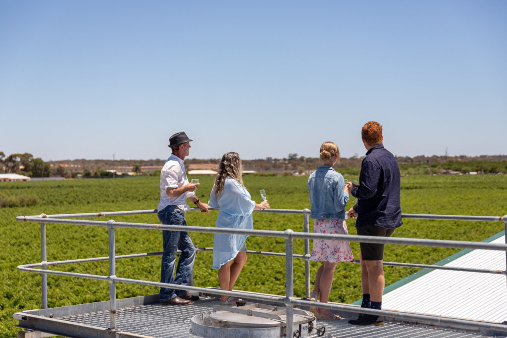 on-location, Renmark, Mallee Estate Wines, promotional, tour