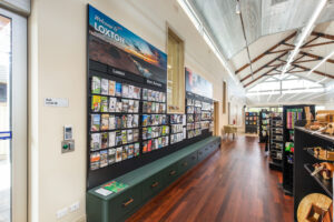 Loxton, Riverland, library, information centre, Raeco furniture, bookshelves,