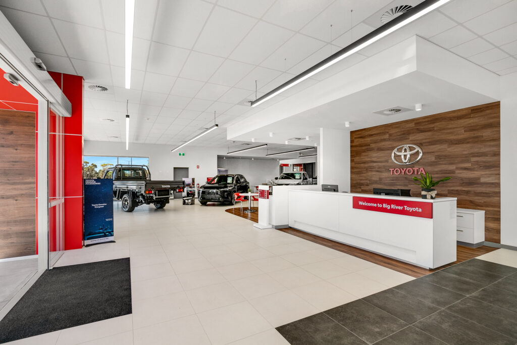 Big River Auto, Toyota, showroom, car dealer, Berri, South Australia, sales