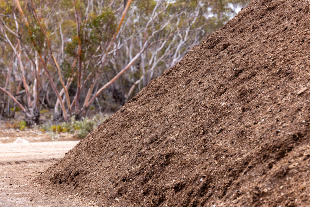 compost farm, South Australia, nutrients, worms, soil, fertiliser, stinky, brown, plants, dirt