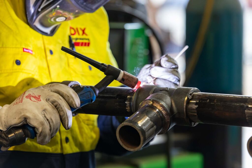 Dix Engineering, Renmark, welding, manufacture, labour, factory, custom-made, design, foundry, installation, fabrication, South Australia, irrigation, mining, business