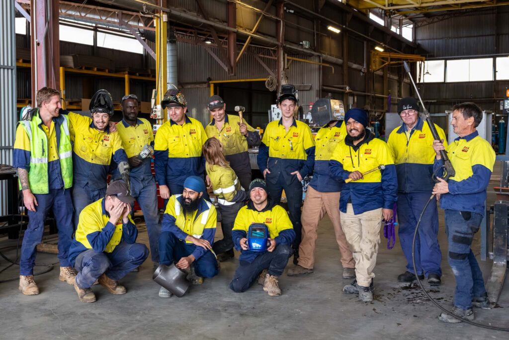 Dix Engineering, Renmark, welding, manufacture, labour, factory, custom-made, design, foundry, installation, fabrication, South Australia, irrigation, mining, business