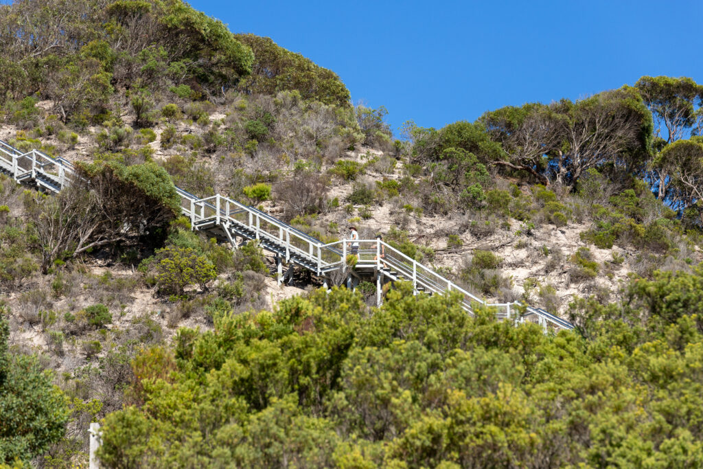 Wagners, Prospect Hill, stairs, walk, view, platform, steps, South Australia, tourism